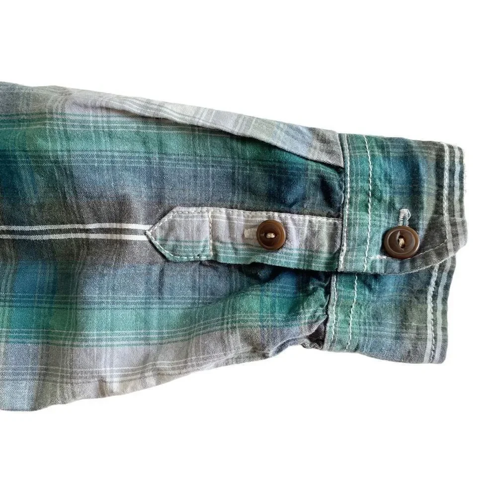 Baby Gap Boy’s Plaid Button-down  Long-sleeve Shirt, Sz:5